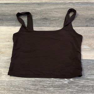 brown super soft tank, amazon